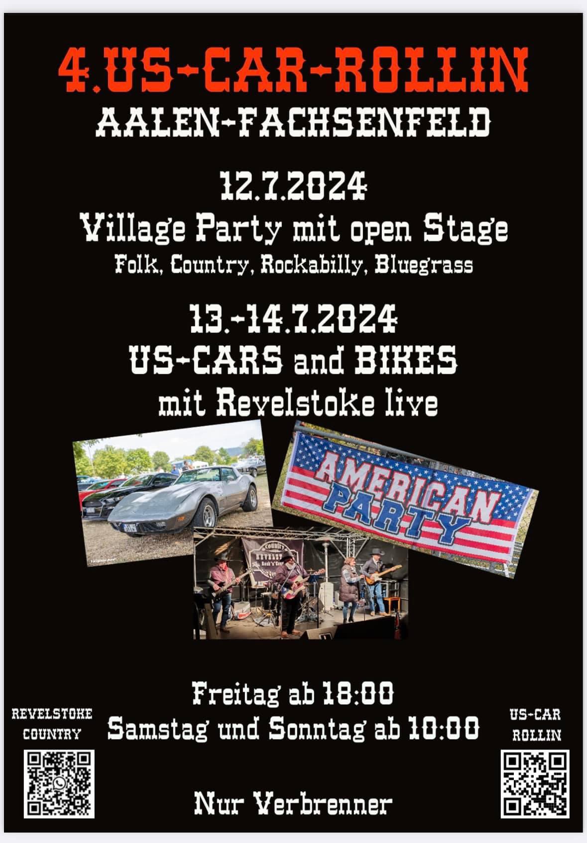 US-CarRollin in Aalen Fachsenfeld  mit Revelstoke